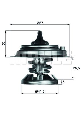 WILMINK GROUP Термостат, охлаждающая жидкость WG1262731